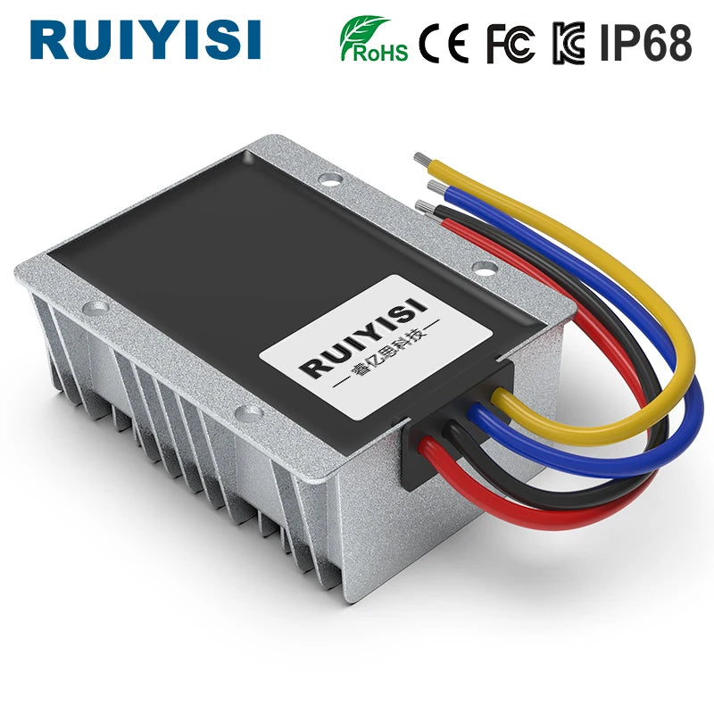 RUIYISI DC Isolated Power Converter 12V to 12V Voltage Regulator 130V120V90V80V72V60V36V48V24V to 24V 5V Voltage Regulator Modul