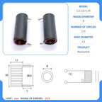 hollow inductor coil inductor copper wire  full specifications