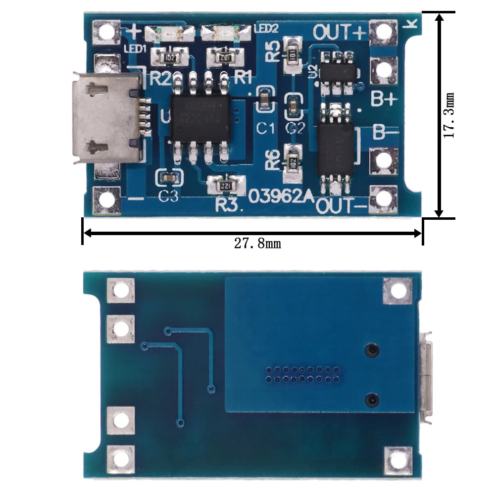 1/5/10PCS DC-DC Boost Module (0.9V ~ 5V) 600mA Boost Converter Step Up Module USB Mobile Power Boost Board TP4056 18650