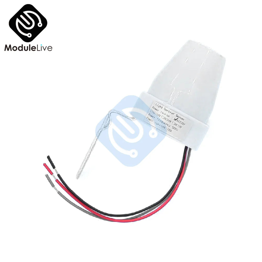 AS-22 Automatic On Off Photocell Street Lamp Light Switch Controller AC 110V 220V Photo Control Photoswitch Sensor Adjustable