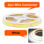 12V 24V Waterproof COB LED Strip Light 3000K 4000K 6000K IP67 Flexible Led Tape 480LEDs/m 5m 10m 20m 0.5m 1m 2m Linear Lighting