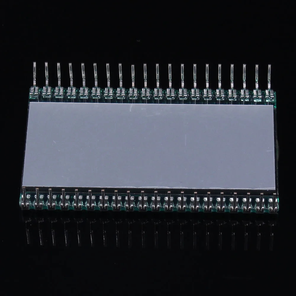 EDC190 4-Digit LCD Digital Tube Display Clock Static Temperature Positive Display Driving TN type 8-Character 7-Segment