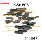 50pcs/5pcs GPS-11A Plastic Reed Switch 3*11mm 3x11mm Magnetic Reed Switchs Sensor Normally Open NO DIY Electronic Kit