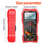 Digital Multimeter Voltage Tester Voltmeter SZ06 SZ308 TRMS 2000 Counts Auto-Ranging Ohm Volt Amp Meter Measuring AC/DC Voltage