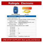 Industrial I/O Networking Module AI/AO/DI/DO 4-20mA 0-20mA, RJ45 RS485 Modbus TCP/RTU Gateway with OLED Display, DC 8-28V Powere