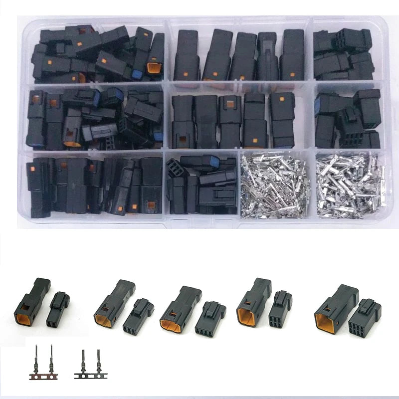2P 3P 4P 6P 8P 0.6 MM Waterproof Wire Connector Plug Male And Female Socket With Cable JST JWPF Electrical Connectors