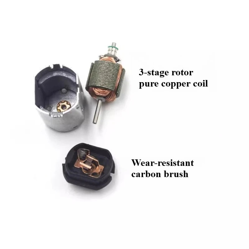 Micro N20 Motor DC3.7-7.4v High-speed Airplane Model Parts Remote Control Airplane DIY Strong Magnetic Carbon Brush Power Motor.