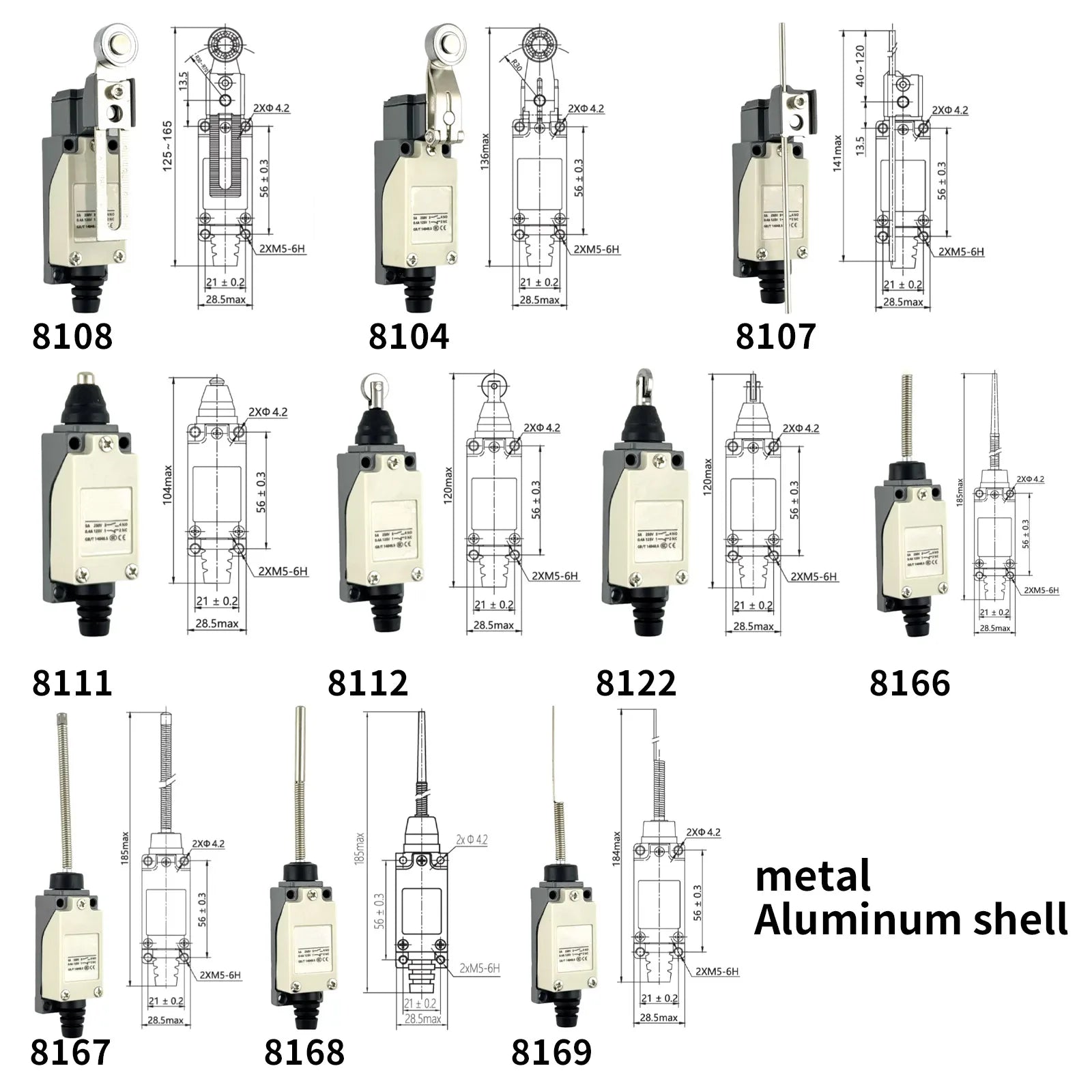 10Pcs Momentary Limit Switch Roller Lever CNC Mill Laser Plasma,high-quality material casing,durable,380V within,5A ,IP65