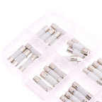 100Pcs Boxed Ceramic Fuse Cartridge 5MM X 20MM Slow Blow T 0.25A 0.5A 1A 2A 3A 5A 8A 10A 15A 20A 250V Ceramic Fuse