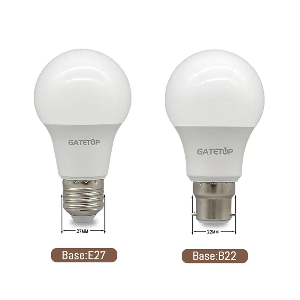 8Pcs E27 LED Bulbs AC 110V 220V 230V Boasting 3W 10W 20W 24W Lamp Warm White for Bedroom Balcony Lighting