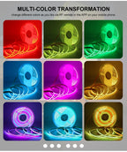 1-25M RGB Addressable COB LED Strip Light 24V WS2811 Pixel LED Strip Tuya WiFi RGBIC LED Ribbon Light Kit For TV Room decoration