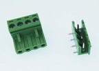 100pcs/50pairs 5.08mm Plugin Female Plug Receptacles Right Angle Straight Male Wafer 2EDGK 2EDGR/2EDGV PCB Wire Terminal Block