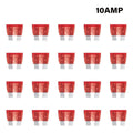 AGASHE 1‑50AWG Inline Blade Fuse Holder 2A‑50A Blade Fuse Kit Auto RV Truck Boat Marine Vehicle Circuit Protection Replacement