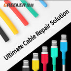 GREENER 127/580/800pcs 2:1 Heat Shrink Tubing Kit Polyolefin Colorful Flame Retardant Waterproof Wire Cable Sleeve For Home DIY