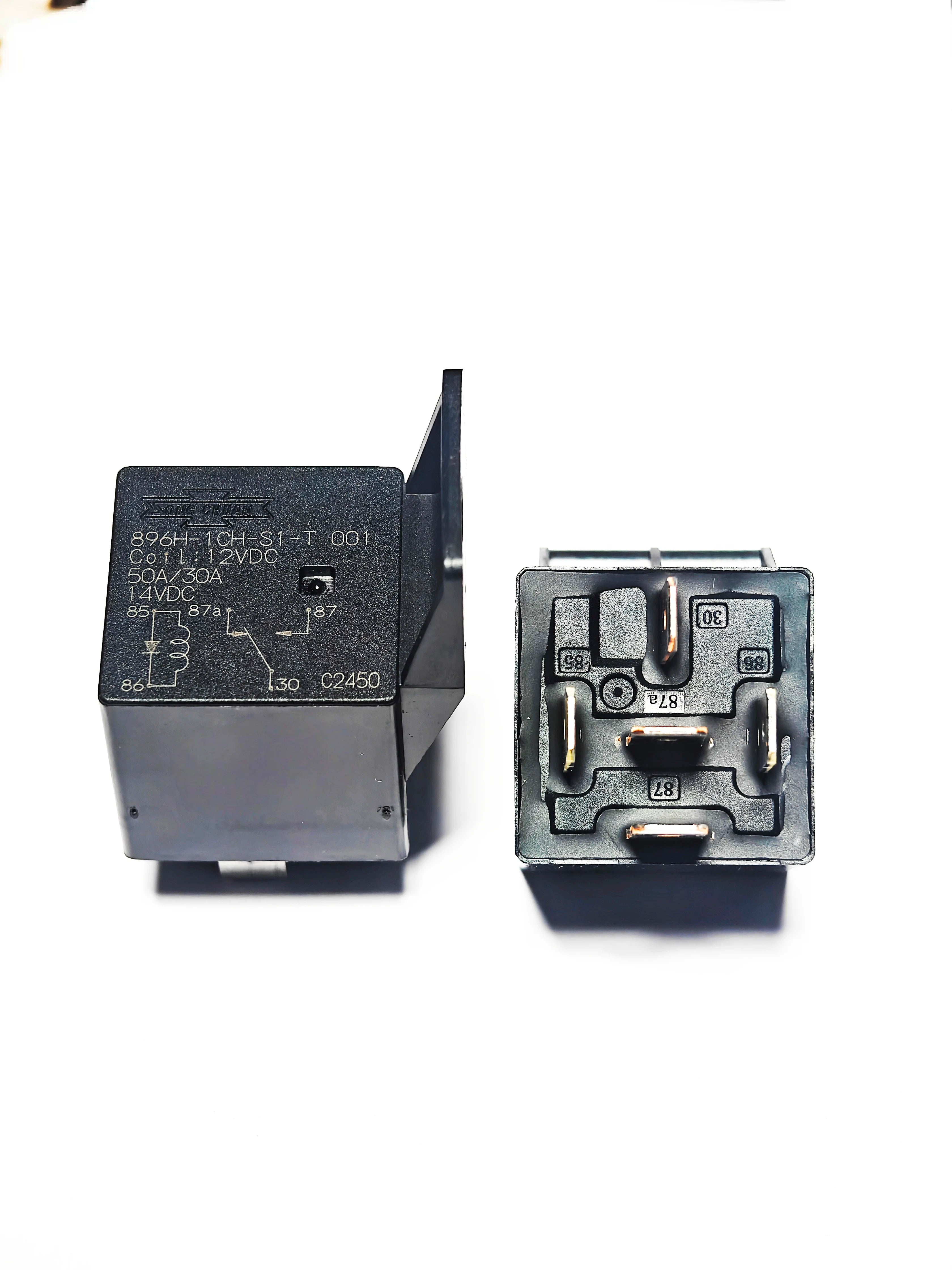 100%NEW  896H-1CH-S1-T 001 12VDC  5pins RELAY 50A/30A 1PCS  Relays