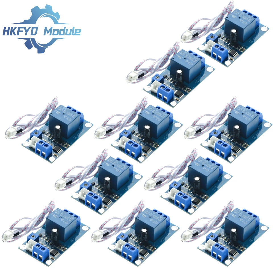 1-10PCS XH-M131 DC5V12V24V Light Control Switch Photoresistor Relay Module Detection Sensor Brightness Automatic Control Module