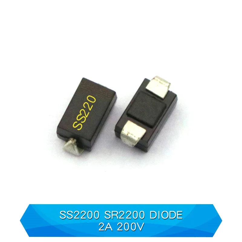 20PCS SMD Schottky Diode SS12 SMA SS14 1N5819 SS24 SB240 SS26 SR260 SS54 1N5824 SS34 1N5822 SR360 SS36 SS110 SB1100 SS2200