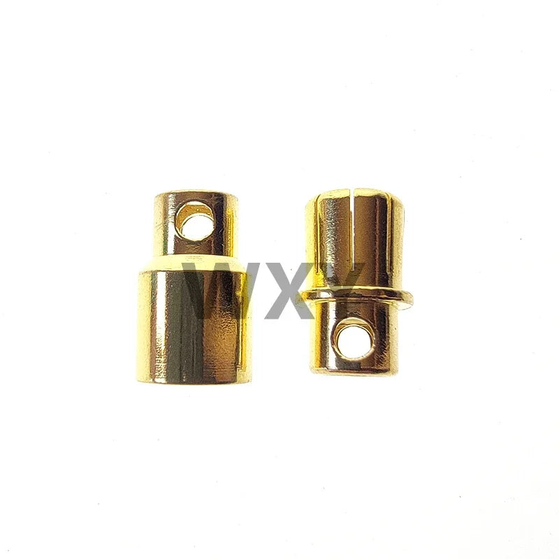 5/10Pairs 2MM 3MM 3.5MM 4MM 5mm 5.5mm 6mm 8mm Gold Plated Male Female Bullet Banana Plug Connector For ESC Battery Motor