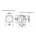 GX16 16mm Round Aviation Plug Socket 2/3/4/5/6/7/8 Pin Male Female Panel Connector Kit for DIY Project