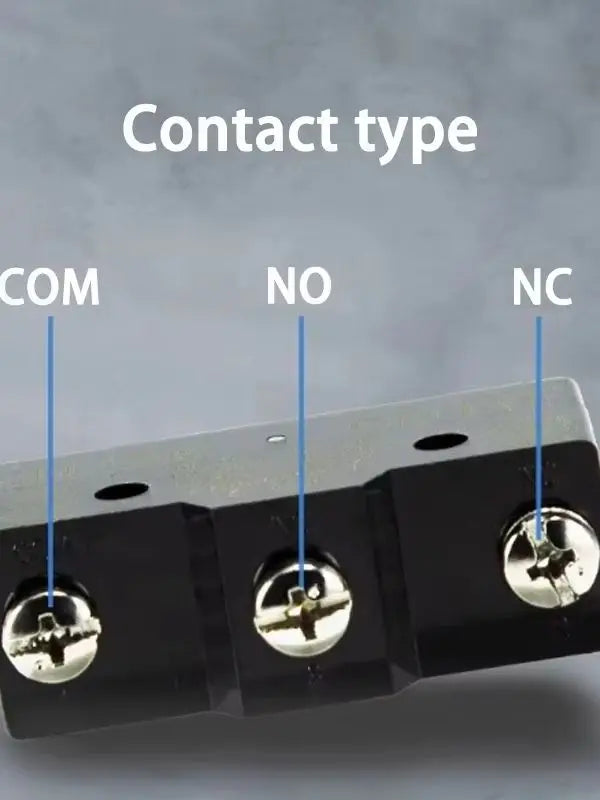 Micro Limit Switch CNTD CM‑1307 CM‑1307N Panel Mount Plunger 15A 250VAC 1NO1NC Plastic Housing Travel Switch for Industrial Mach
