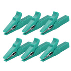 6pcs Alligator Clips 55mm Battery Test Crocodile Clamp Connector For Banana Plug 4mm Multimeter Pen Cable Probes Alligator Clip