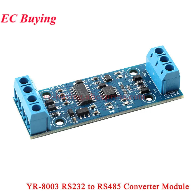 5pcs/1pc RS232 to RS485 Bidirectional Converter RS-232 Turn 485 Level Communication Protocol Serial Port Conversion Board Module
