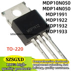 10-20-30Uds 100% new MDP1991 MDP1922 MDP1932 MDP1933 MDP10N027 MDP14N050 10N027 14N050 TO220 MOS Field Effect Transistor