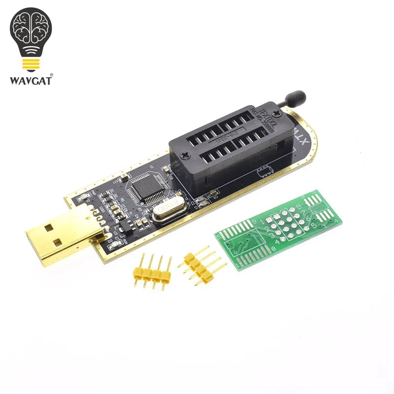 XTW100 CH341A USB Programmer with Software Driver 24 25 Series EEPROM Flash BIOS SPI FLASH Motherboard Multifunctional upgrade