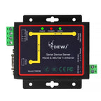 RJ45 To RS232 RS485 Industrial Male Converter TCP/UDP Serial RS232 RS485 RS424 To Ethernet Device Server Support Window System