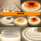 5m 10m RA98 LED Strip Light 2700K 3000K 3500K 4000K 5000K 6000K 12V 24V 2835 Flex Tape Stripe Hight Bright 120LED Home Lighting