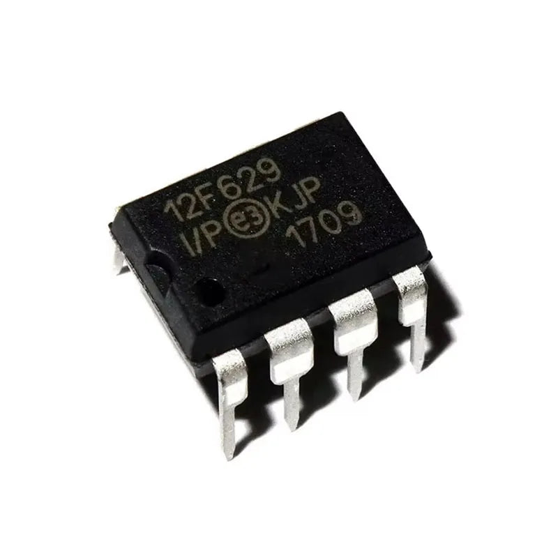 1-50PCS PIC12F629-I/P PIC12F629 DIP8 Direct Insert PIC12F675-I/P PIC12F675 DIP-8 PIC 8-bit Flash Microcontroller DIP-8 12F629