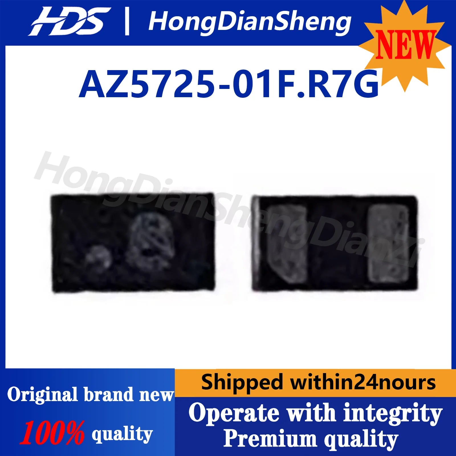 20-100pcs/lot AZ5725-01F.R7G AZ5725-01F DFN1006 New ESD ESD protection diode