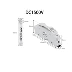 DC1000V/1500V DC Fuse Plug-in Photovoltaic DC Fuse 3A 10A 15A 20A 30A Fuse Holder for Solar Combiner Box