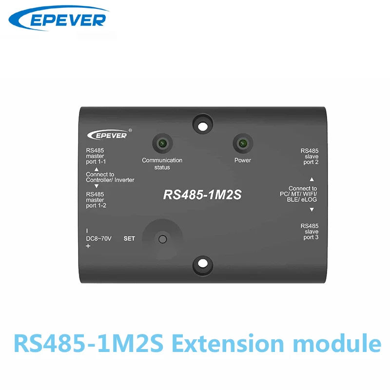 EPEVER RS485-1M2S Extension Module Extend the RS485 Communication Port Of Epever Solar Controller And Inverter
