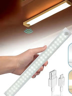 New Cabinet Light, Wireless Motion Sensor LED Light , Rechargeable Magnetic Night Light For Hallway, Kitchen, Wardrobe