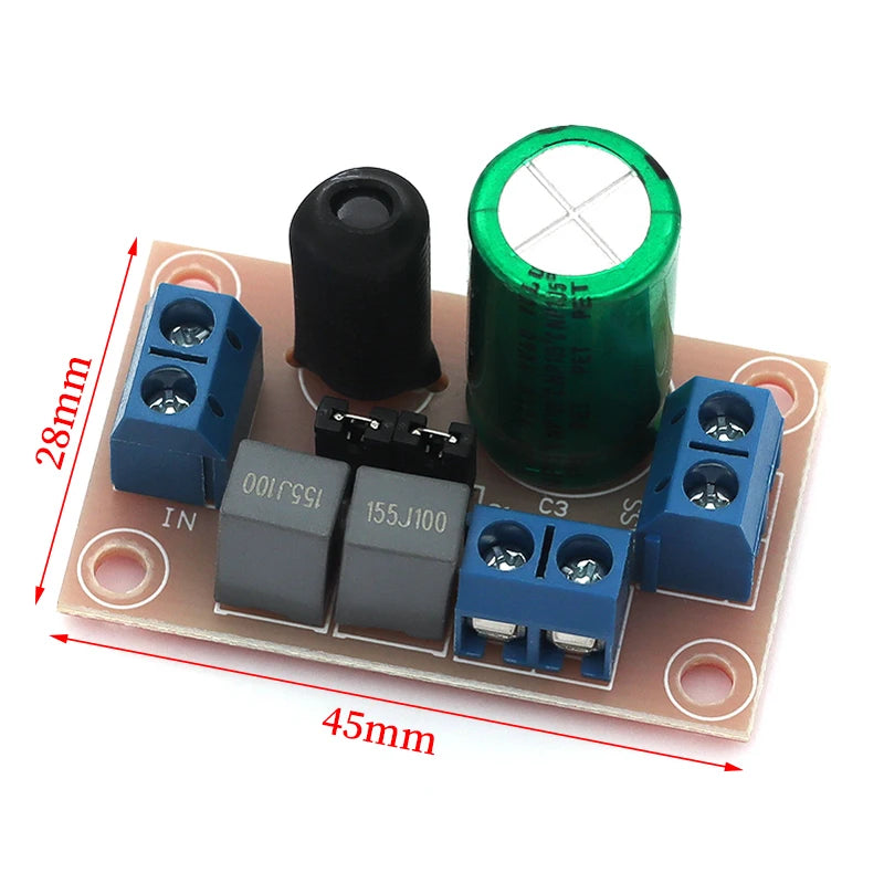 Liludin 1/5/10Pcs Adjustable HIFI Horn Treble Bass 2 Way Audio Frequency Divider Home Car DIY Speaker Crossover Filters Kits