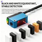 ZHICAN ZC3E Background Suppression Laser Photoelectric Sensor Adjustable Distance Diffuse Reflective Detection Switch