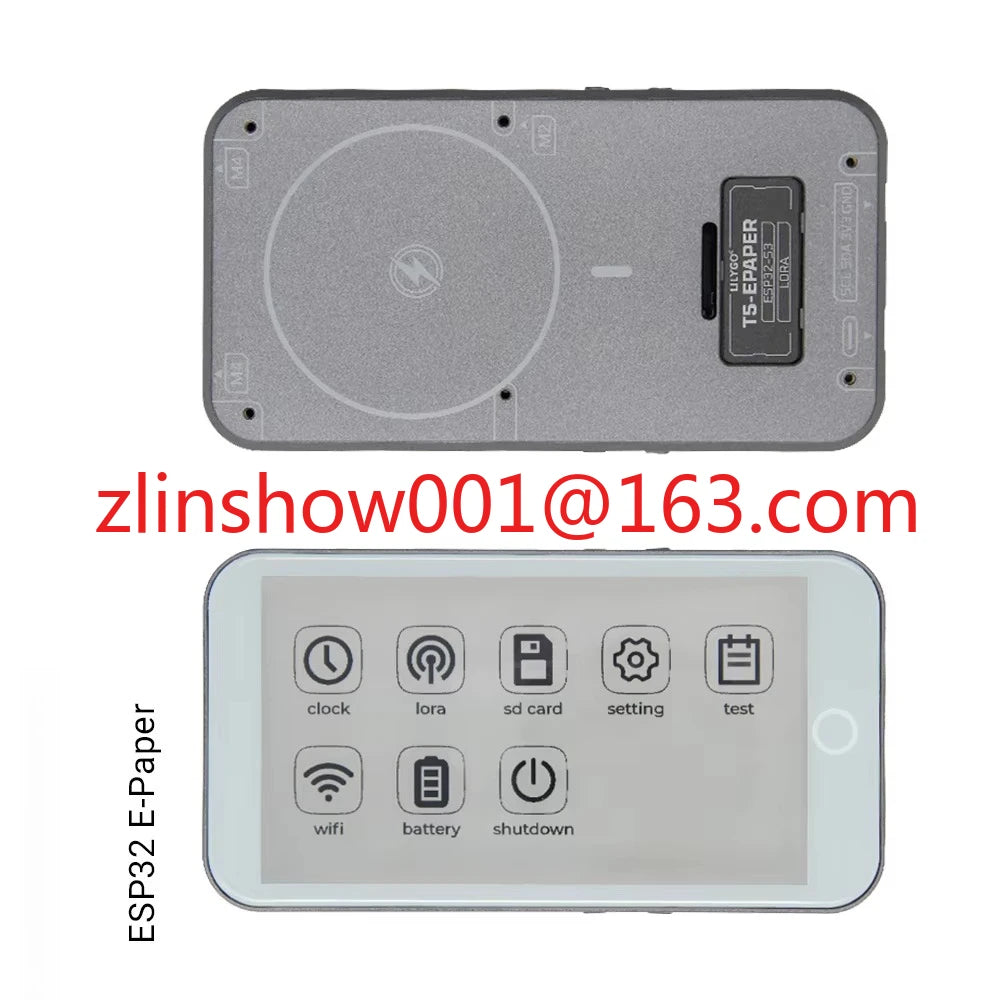 T5 E-Paper S3 Pro E-Ink Display ESP32-S3 4.7-inch E-Paper Module LoRa SX1262 TF Card RTC PCF8563 Touch Battery GPS