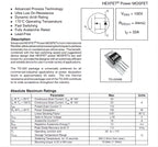 5PCS-100PCS/LOT New and Original IRF540NPBF IRF540N IRF540 TO-220，100V 33A  Power MOSFET