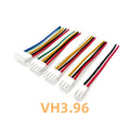 JST VH 3.96mm Pitch Single Female Plug Wire Cable Connector 2P 3 4 5 6 8 10 Pin VH3.96 22AWG Wires 10CM 20CM 30CM