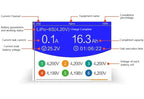 HOTA D6 DC650W 15A Dual Smart Charger Maximum current 1600mA Built-in Micro USB for 1-6S Lipo LiHV/NiZn/Nicd/NiMH Battery