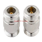 2Pcs L16 N Type Male Female To N Male Female Straight Connector N Male Female Double RF Adapter Coax Fast Delivery High Quality