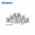 10Pcs PT2.5-3L Push-in Wiring Connector Triple 3 Level 2.5 mm² Cable 2.5mm Electrical Cable Din Rail Terminal Block PT 2.5-3L