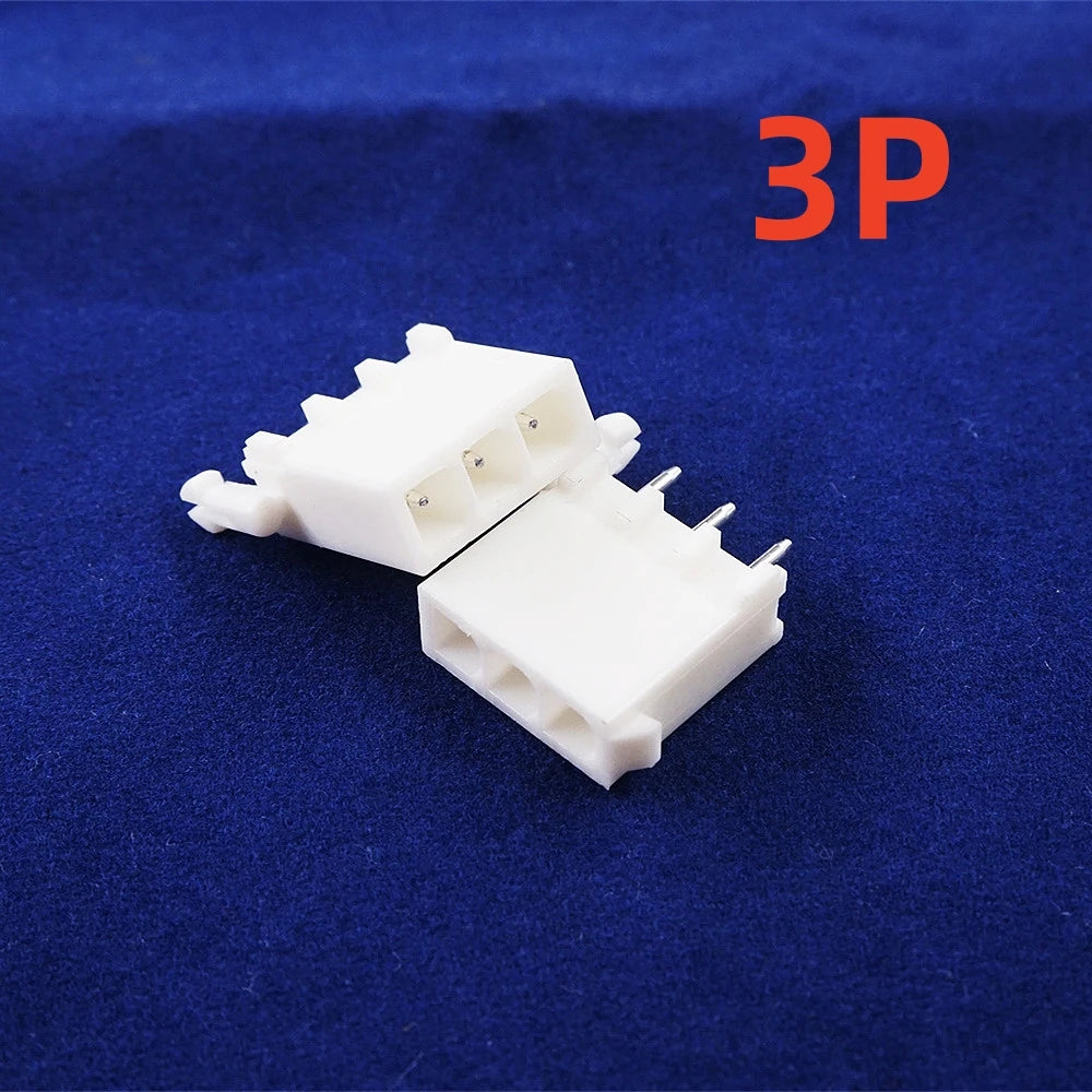 5 50pcs Pitch 4.14 mm PCB Male Header 2 3 4 6 8 9 10 12 15 16 Pin 0.163' Straight Through Hole Cross Mini Universal Mate-N-Lok