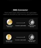 LoRa 868 MHz Antenna for Communication SMA Male 3.5dBi 868MHz Internet Wifi Antena Low VSWR for LoRaWan