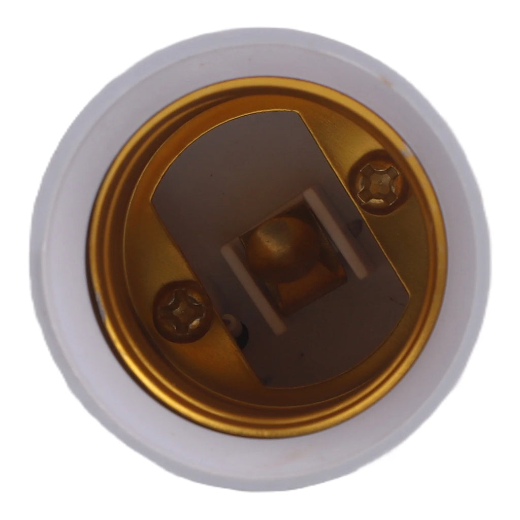 For E27 Extension Adapter Socket for For E27 Screw Base Lighting Devices Including Pendant Lights and Recessed Fixtures