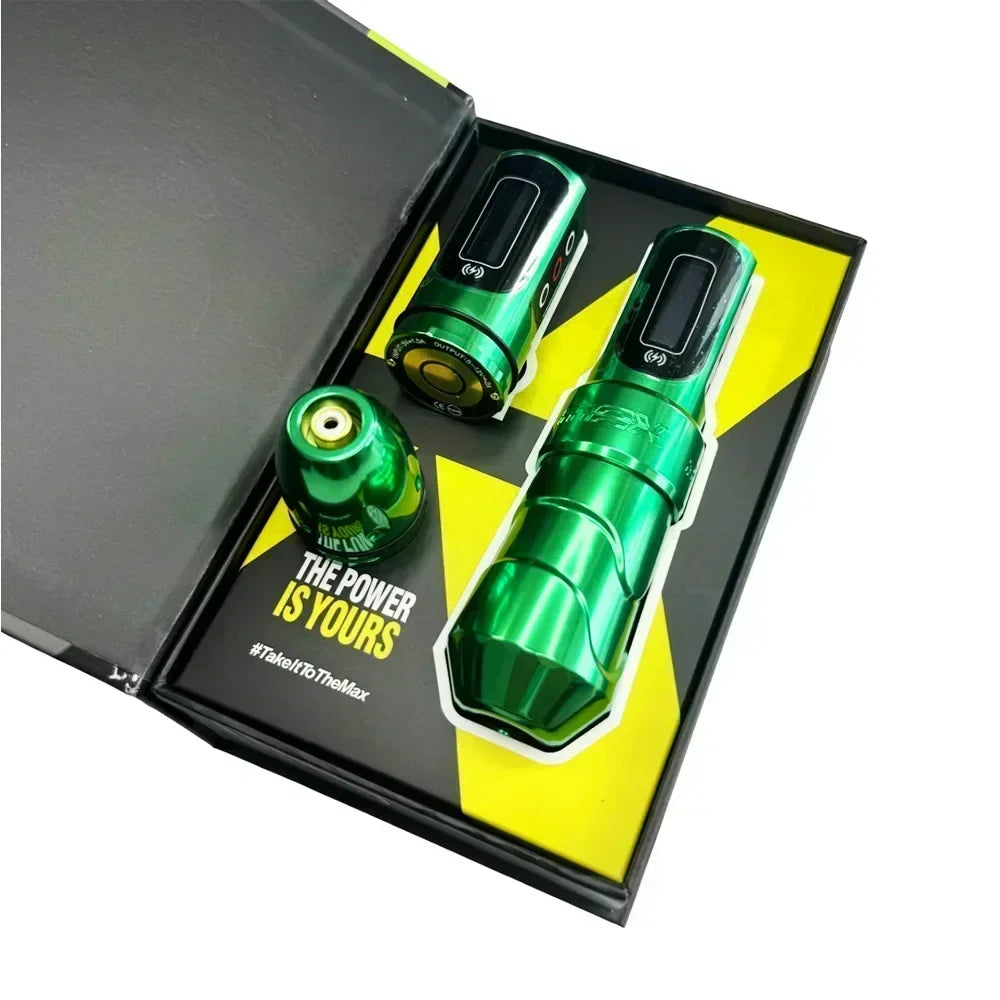 For FK Iron Flux Max New Style Popular Professional Wireless Rotary Tatoo Machine Pen 3.5mm,4.0mm,Stroke Art Home