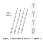 ALIENTEK Soldering Iron Tips T80/T80P T12 Tip C245 C210 Lead Free Heating Core Soldering Station Welding Tools T80-I KU K IS Tip