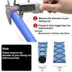 1pcs Anti-Slip Heat Shrink Tube 15mm ~ 60mm Handle Grip Repair Tool Protective Tubing Non Slip Insulation Sleeve for Fishing Rod