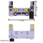 3.3V/5V MB-102 Breadboard power module+ 400 830 points Solderless Prototype Bread board kit +65 Flexible jumper wire